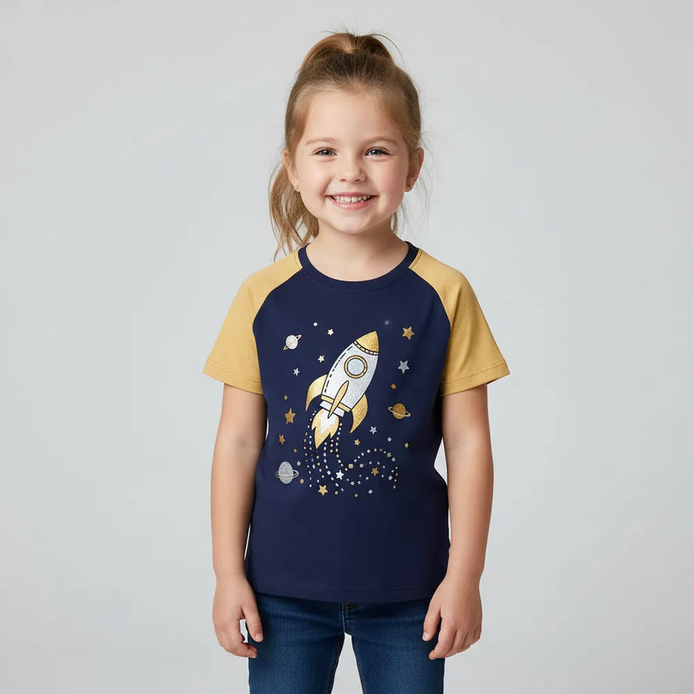 Rocket & stars