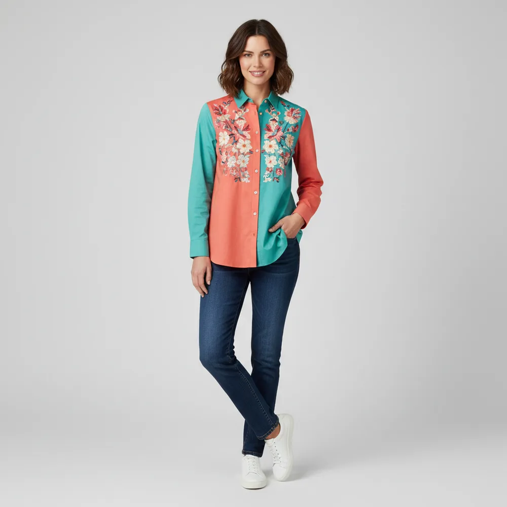 Embroidered Bloom